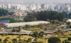 VISTA AÉREA DO Parque do Ibirapuera, Pavilhões da Bienal, OCA e Pinacoteca - São Paulo/SP