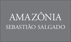 Logotipo da Exposição Amazônia de Sebastião Salgado - SESC Pompéia