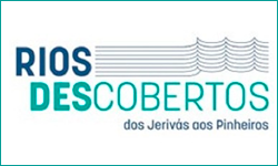Logotipo da Exposição Rios Descobertos - SESC Santo Amaro