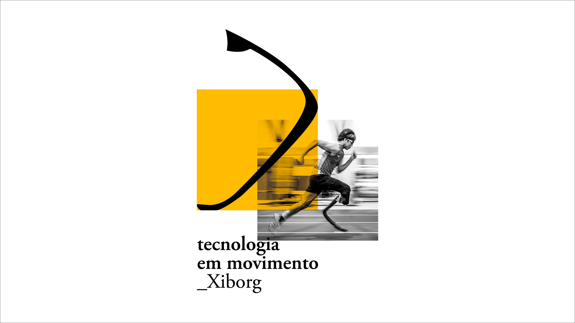 Logotipo da Exposição Xiborg - TECNOLOGIA EM MOVIMENTO